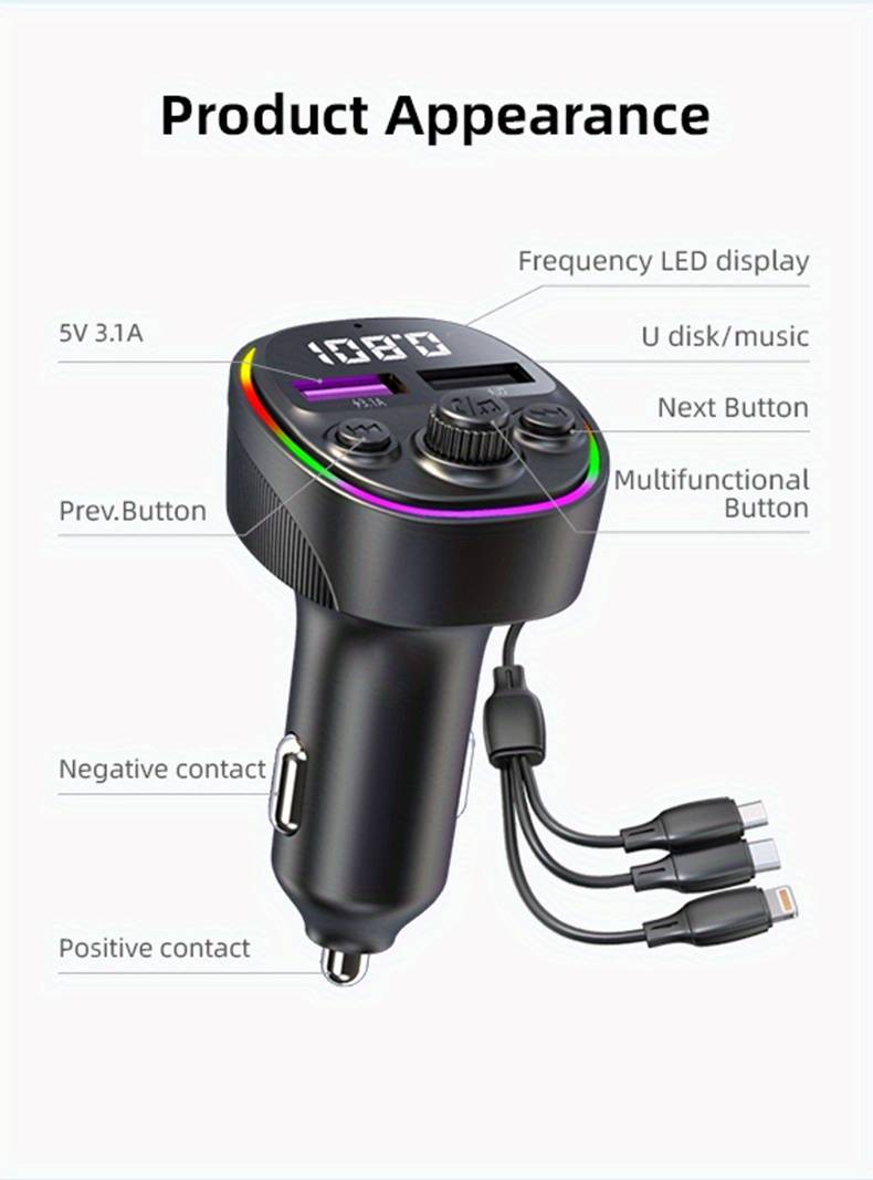 Seurico™ Multi-Function Car Adapter: Upgrade Your Driving Experience