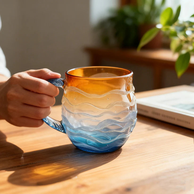š
Sea Glass Sunset Mug