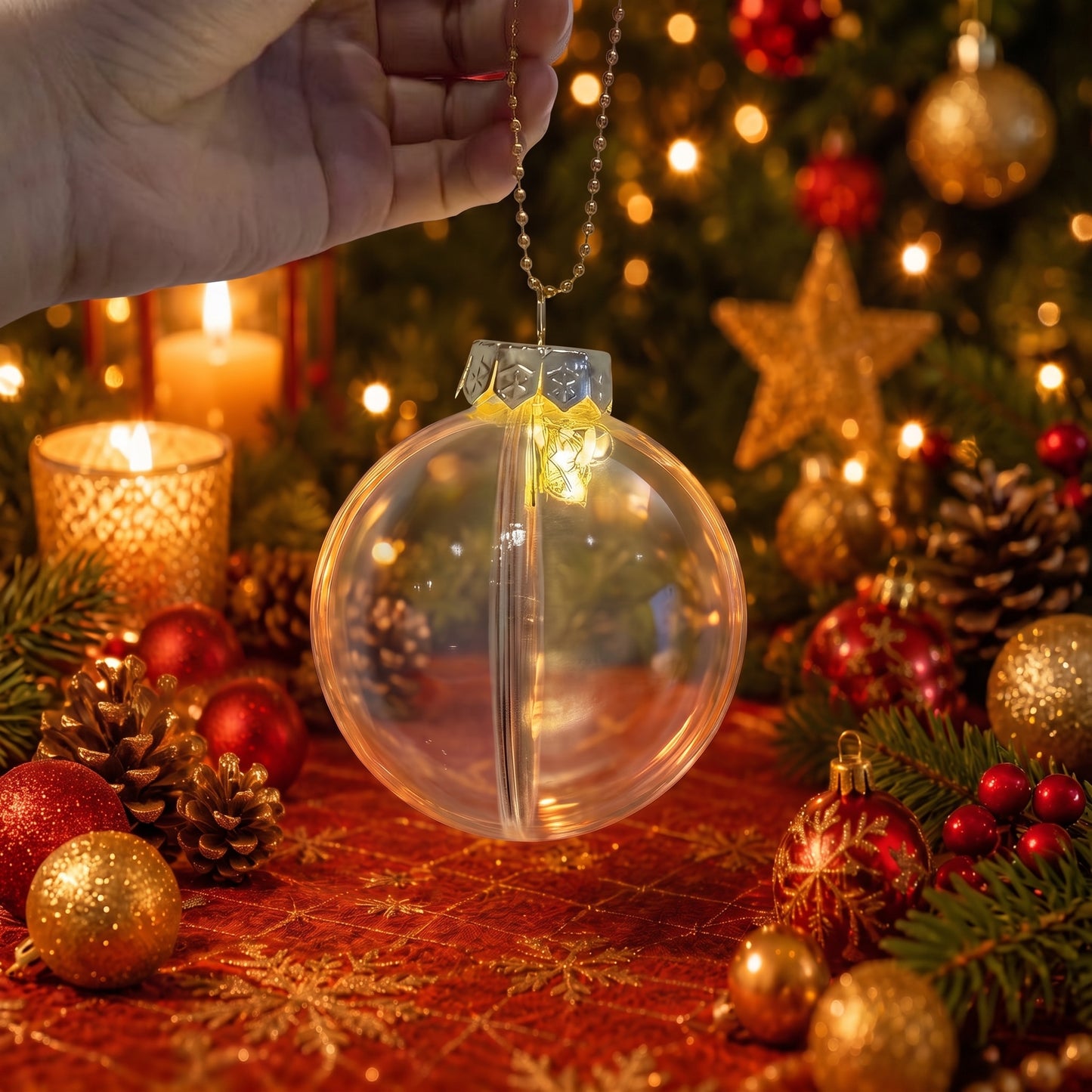 🔥Limited time 50% OFF -✨🎄 Glowing Christmas Story Ornament – Light-Up Mini Holiday Scene(📦Buy 3 Free Shipping)