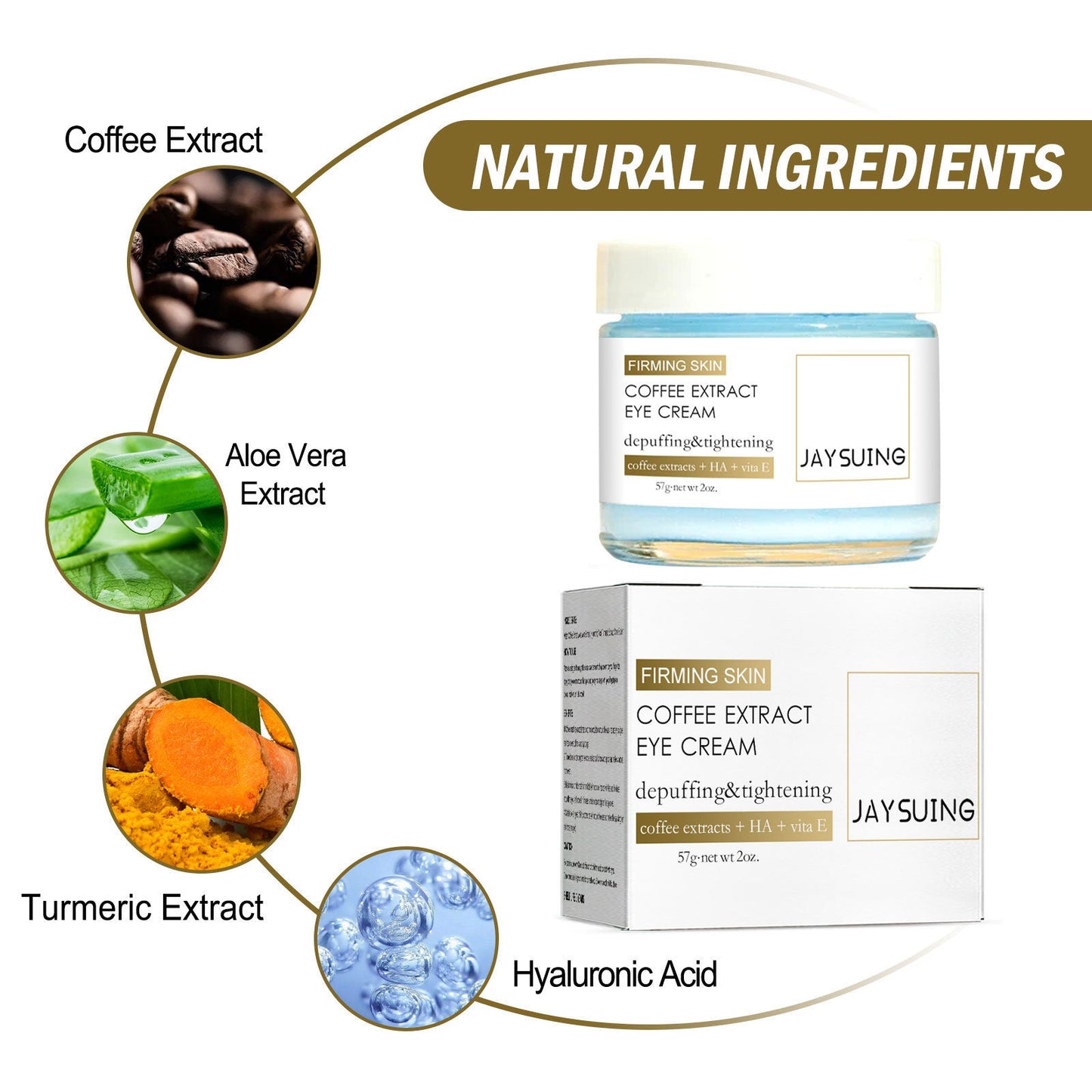 🔥Caffeine Tightening and Wrinkle-Reducing Eye Cream🔥