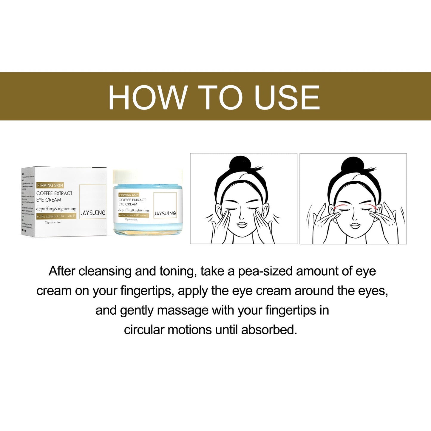 🔥Caffeine Tightening and Wrinkle-Reducing Eye Cream🔥