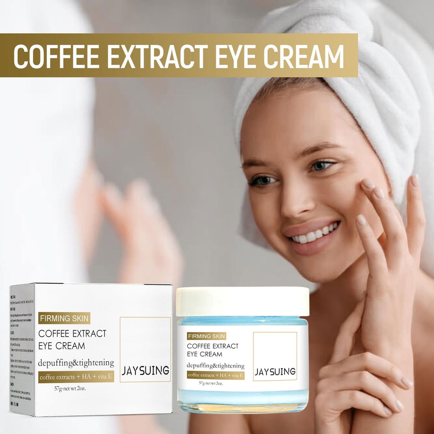 🔥Caffeine Tightening and Wrinkle-Reducing Eye Cream🔥