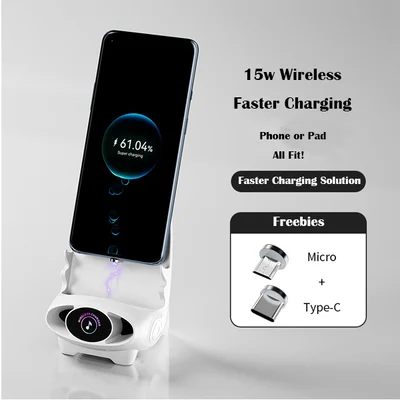 Seurico™ Mini Chair Wireless Fast Charger Multifunctional Phone Holder
