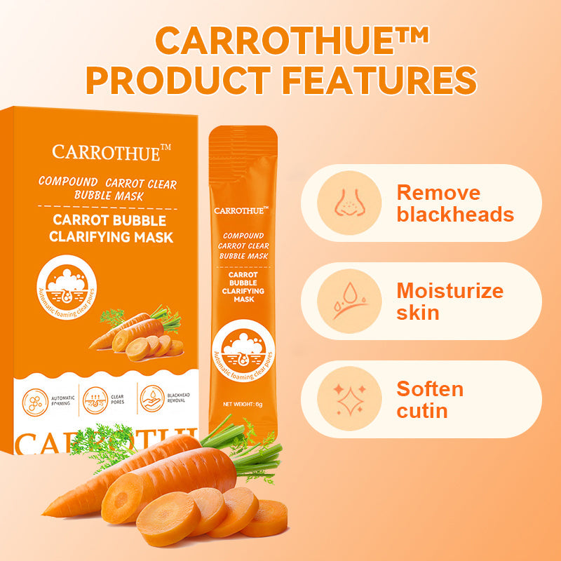 CarrotHue™ Carrot Bubble Clarifying Mask