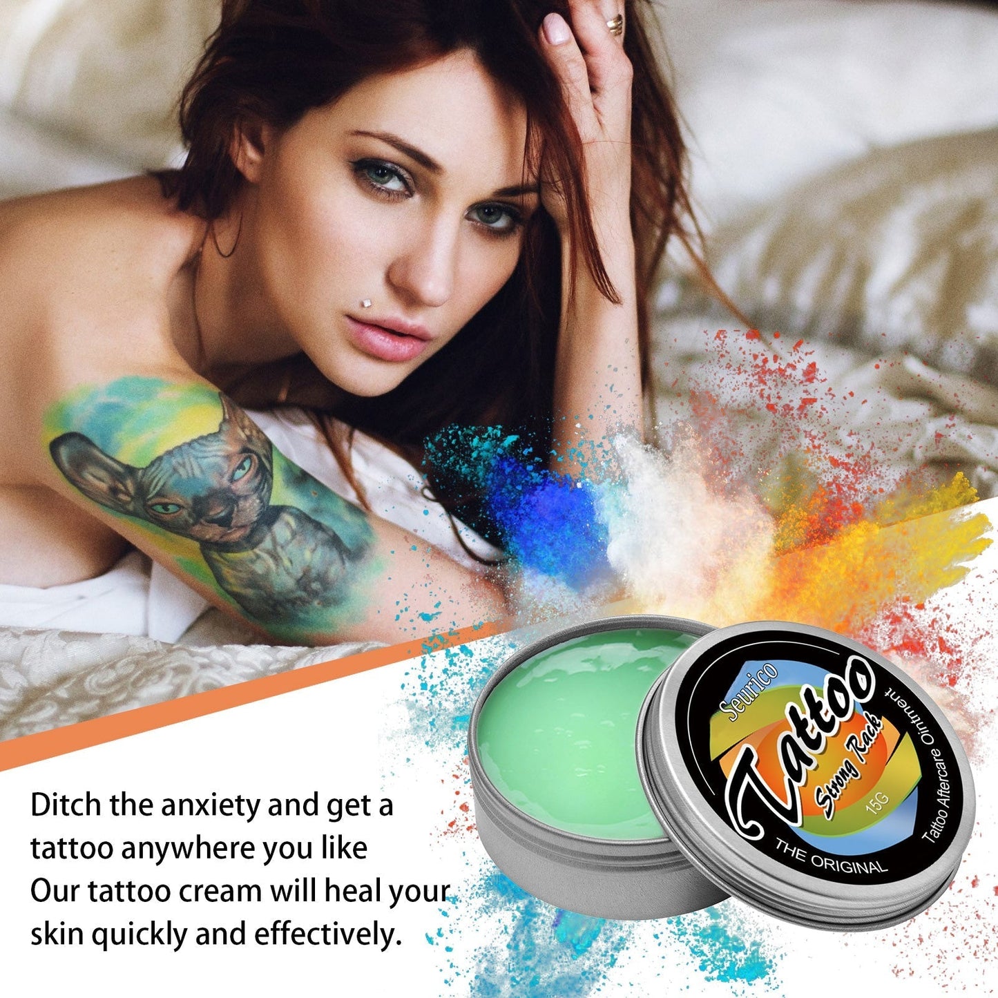 Seurico™ InkAlive Tattoo Enhancement Cream