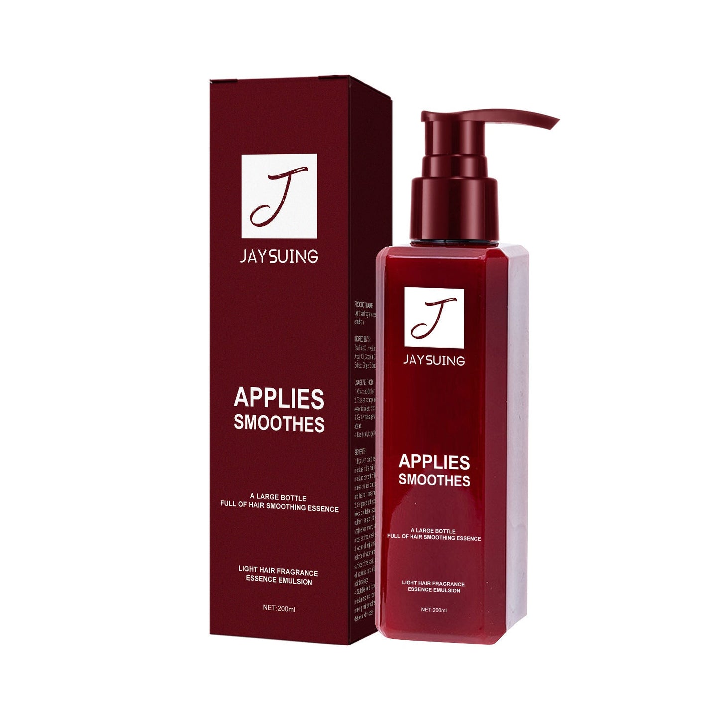 Jaysuing Keratin Hair Conditioner, repairs damaged, dry, and frizzy hair, leaving it nourished, smooth, and silky