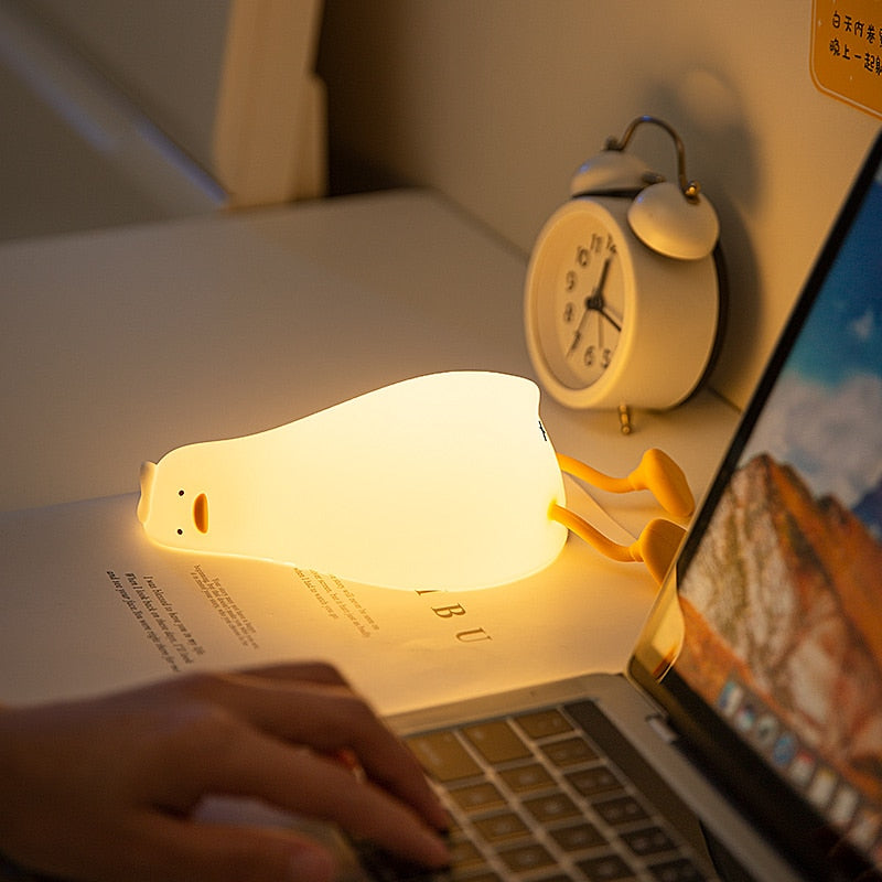 Squishy Duck Led Night Light
