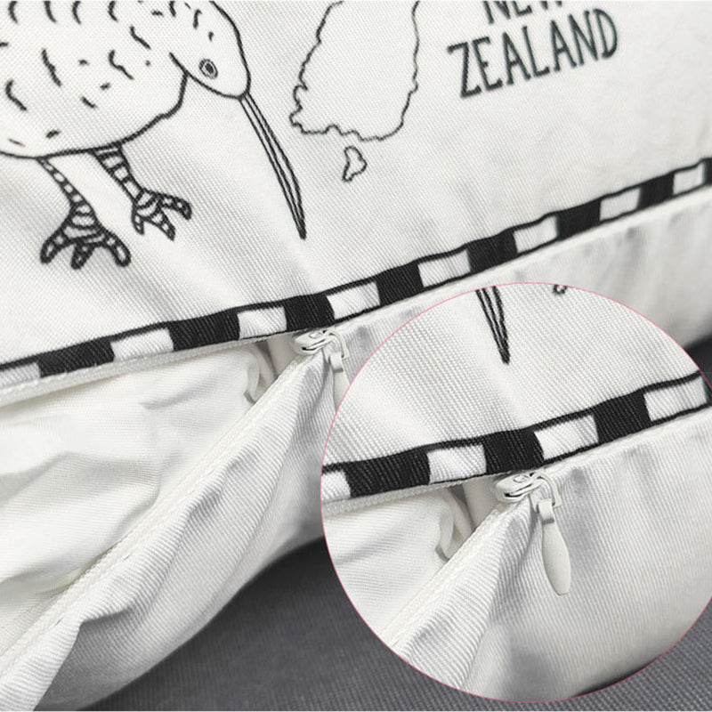 🔥Last Day Promotion- SAVE 70% color your own world map pillowcase