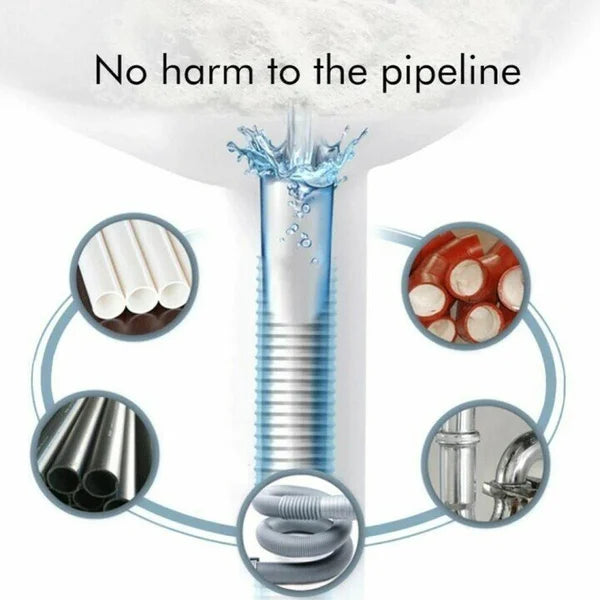Seurico™ Eco-Friendly Drain Degreasing and Dredging Powder ♻100% Safe and Non-Irritating ♻