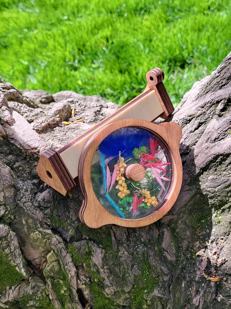 🔥LAST DAY 49% OFF🔥Natural Wood Kaleidoscope