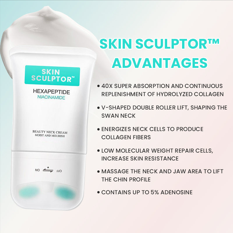 Skin Sculptor™ Neck Wrinkle Roller Cream