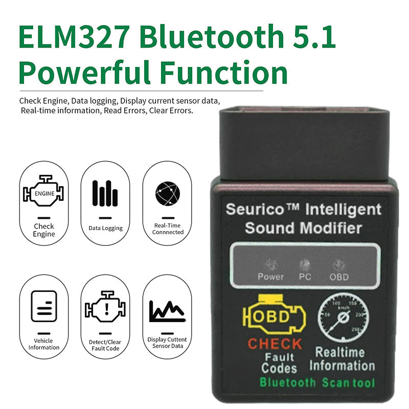 Seurico™ Intelligent Car Sound Modifier & Fault Detector