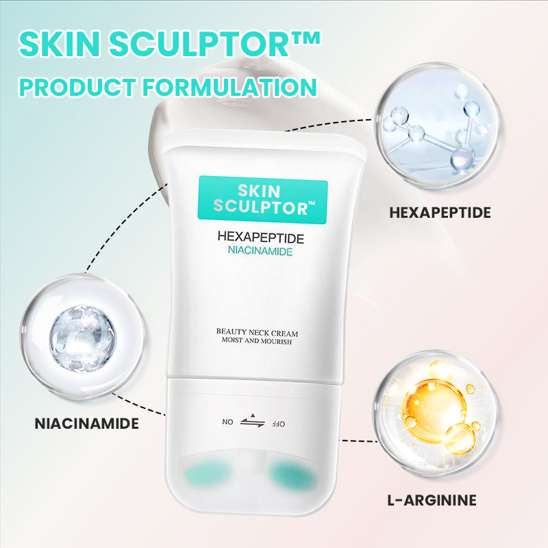 Skin Sculptor™ Neck Wrinkle Roller Cream