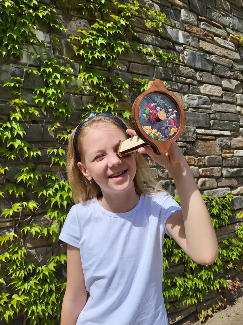 🔥LAST DAY 49% OFF🔥Natural Wood Kaleidoscope