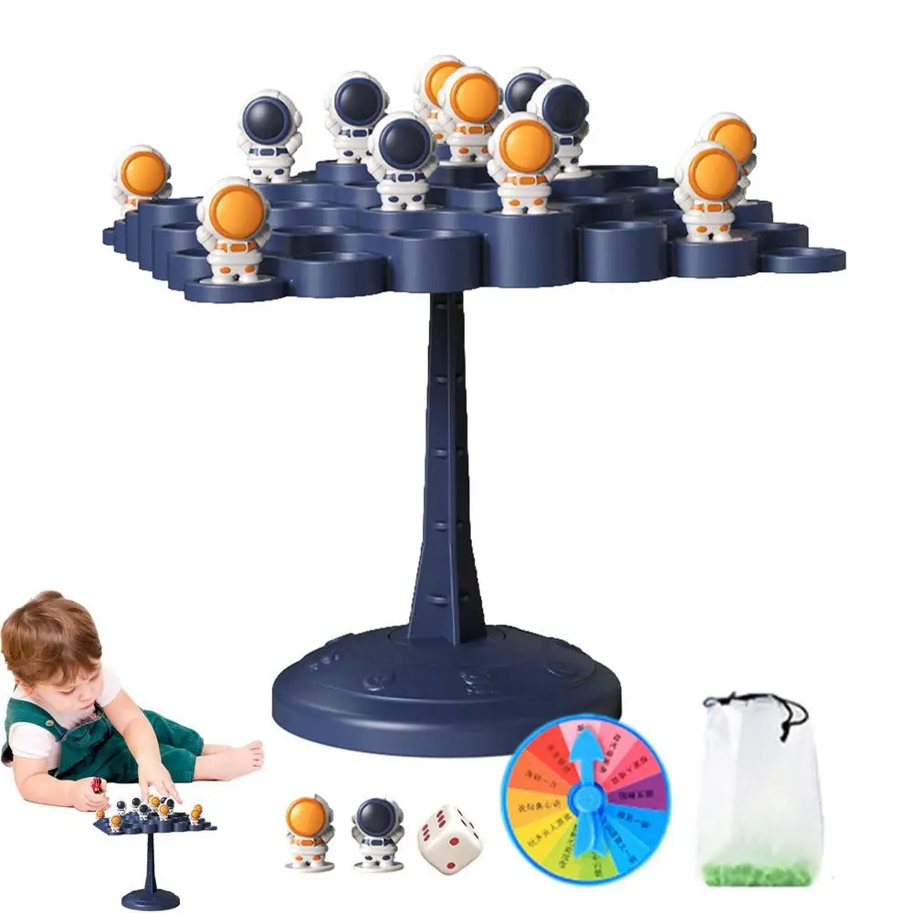 Children's Educational Toy Balance Tree Astronaut Concentration Thinking Training Board Game