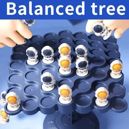 Children's Educational Toy Balance Tree Astronaut Concentration Thinking Training Board Game