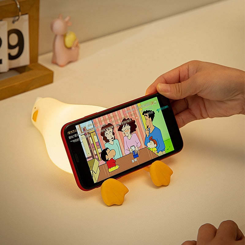 Squishy Duck Led Night Light