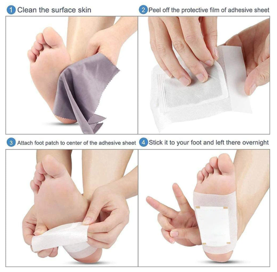 Ginger Detox Foot Patches (Pack Of 10)