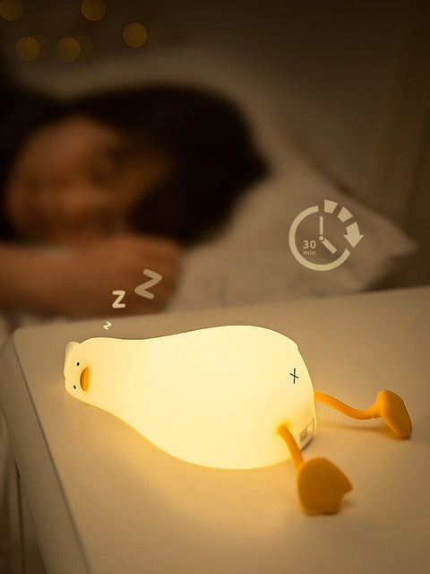 Squishy Duck Led Night Light