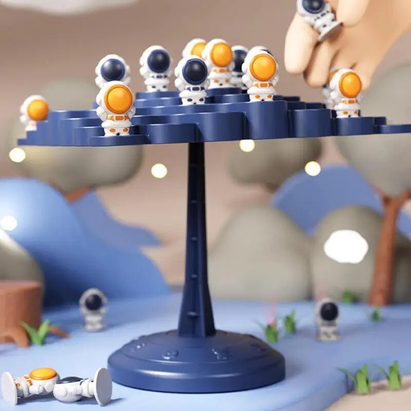 Children's Educational Toy Balance Tree Astronaut Concentration Thinking Training Board Game