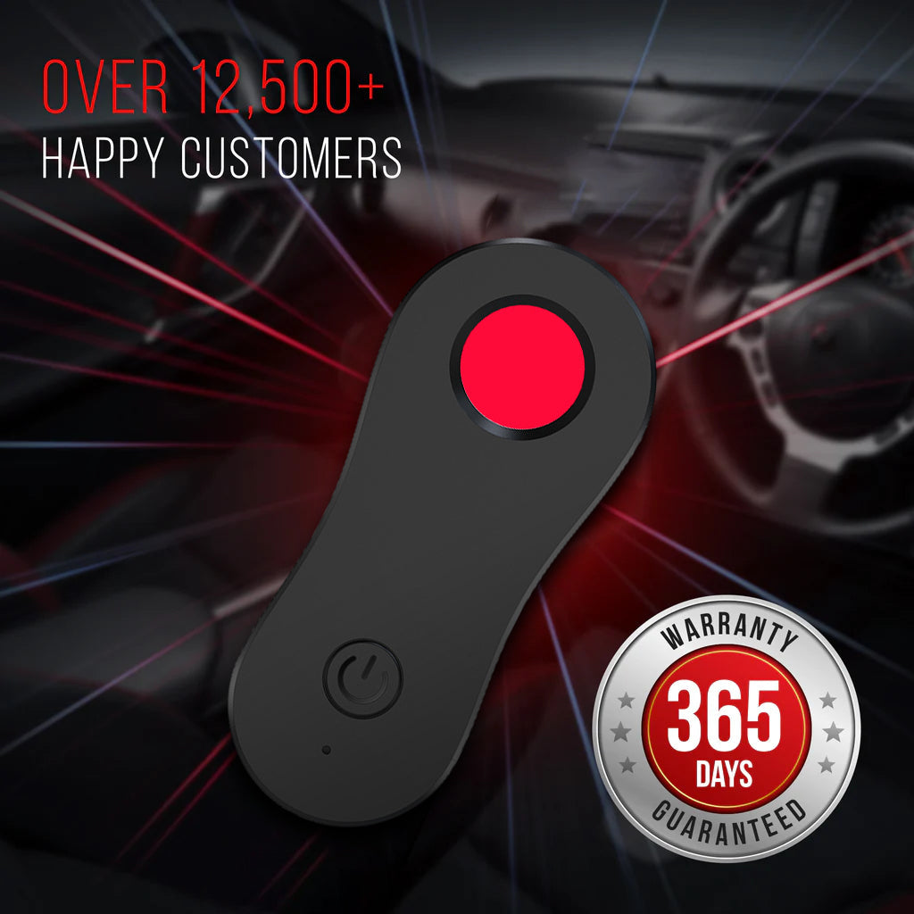 Seurico™ Hidden Camera Detector (Military Grade, With Built-In RF And GPS Tracking Detection)