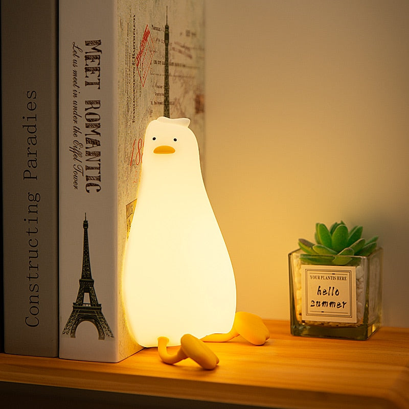 Squishy Duck Led Night Light