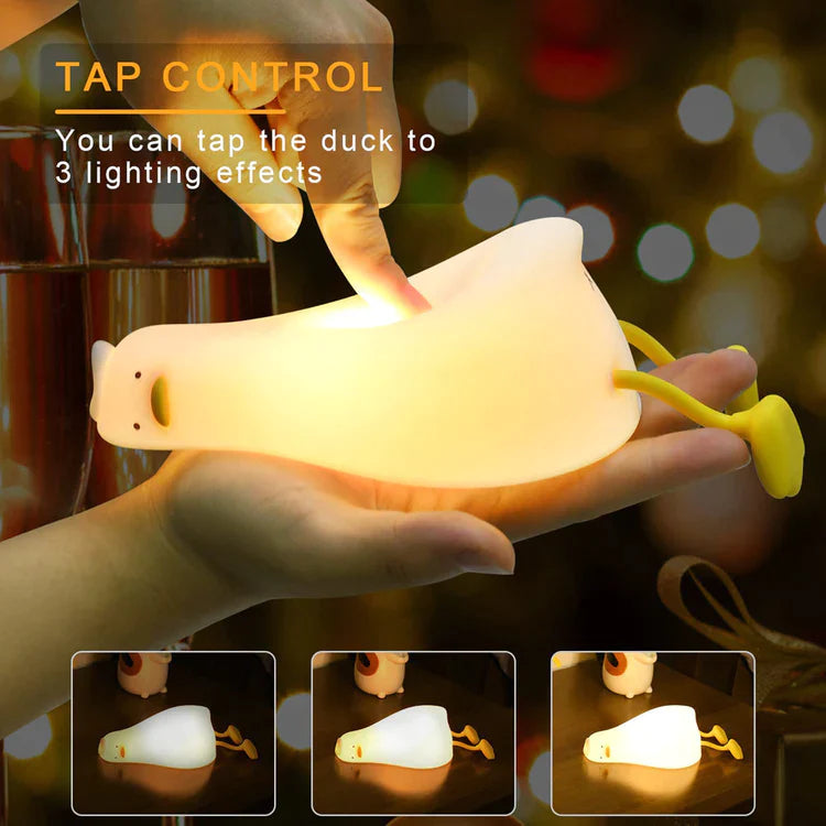 Squishy Duck Led Night Light