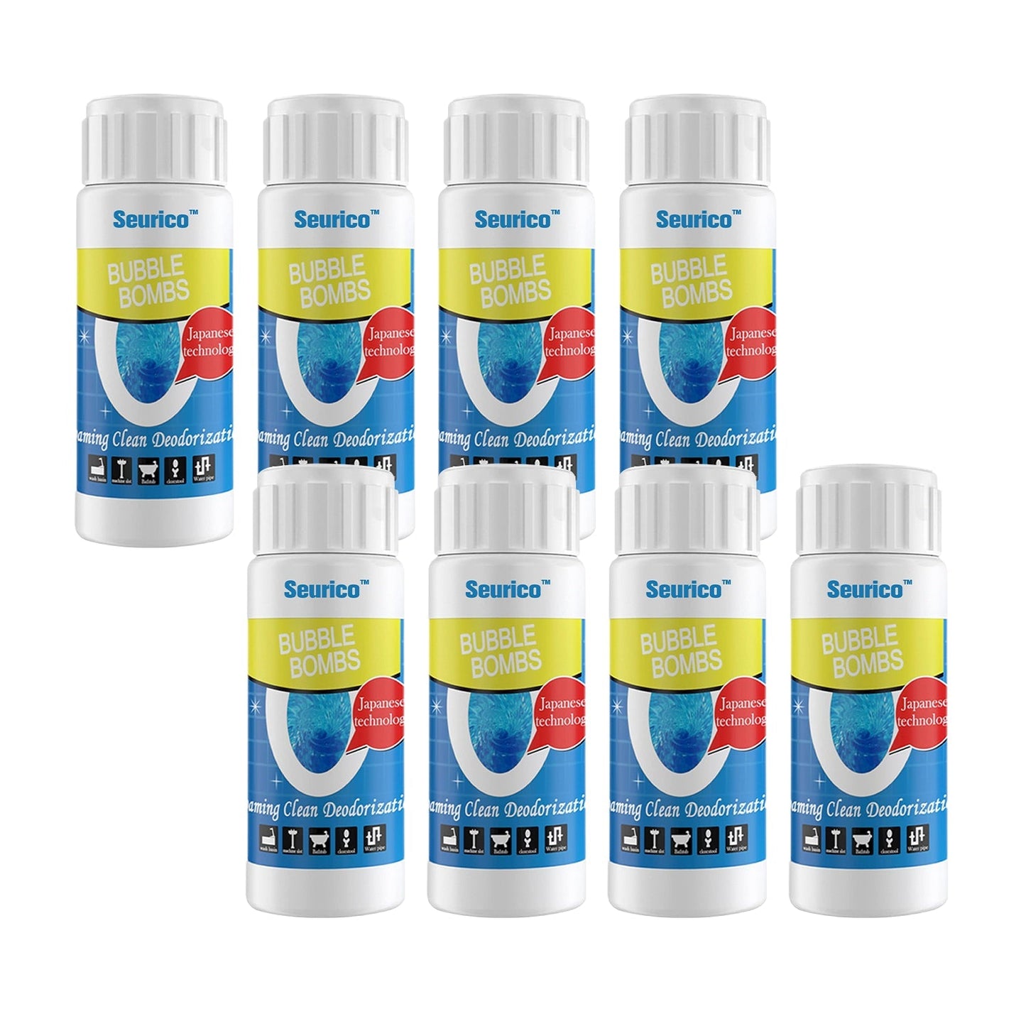 Seurico™ Eco-Friendly Drain Degreasing and Dredging Powder ♻100% Safe and Non-Irritating ♻