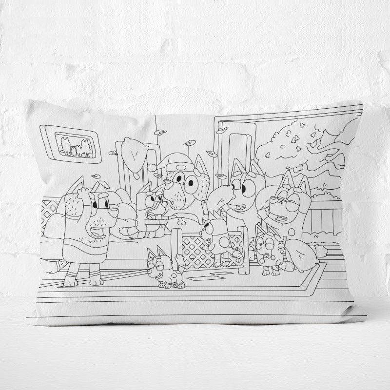 🔥Last Day Promotion- SAVE 70% color your own world map pillowcase