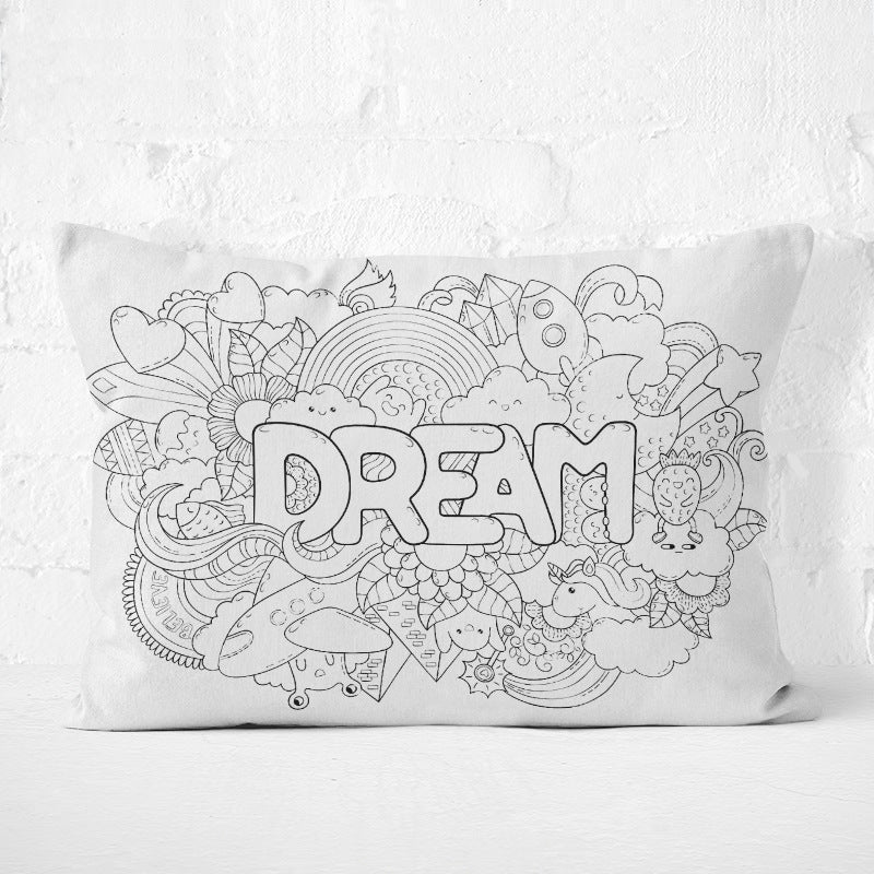 🔥Last Day Promotion- SAVE 70% color your own world map pillowcase