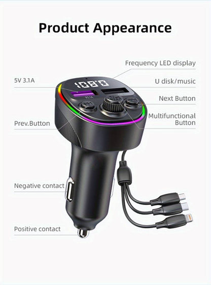Seurico™ Multi-Function Car Adapter: Upgrade Your Driving Experience