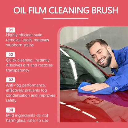 💥🤩50% off for a limited time✨Oil Film Cleaning Brush for Car Windows