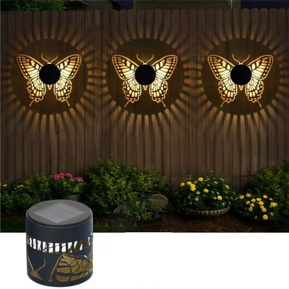Mandala Solar Wall Lamp – Magical Patio Night Ambience