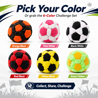 NBHUBS™🔥Soccer Hacky Footbag Sack, Soft Plush Soccer Footbags-(Buy two, get one free – today only)🔥