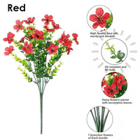 1 Bundle of Red / 21 flowers