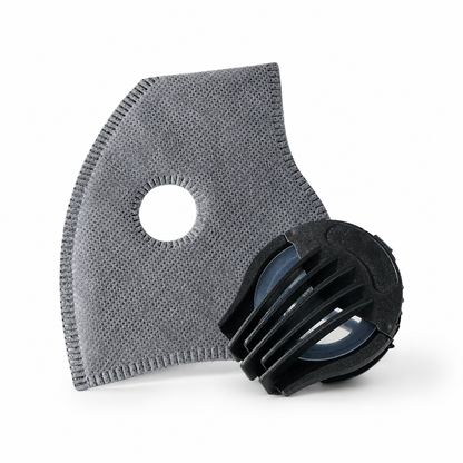 Replacement filter cartridges and breathing valves