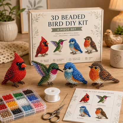 Petite 3D Beaded Animal Craft Kit