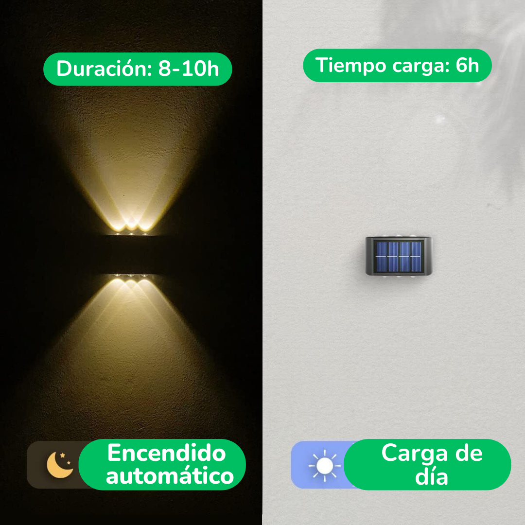 Solar LED Wall Lights