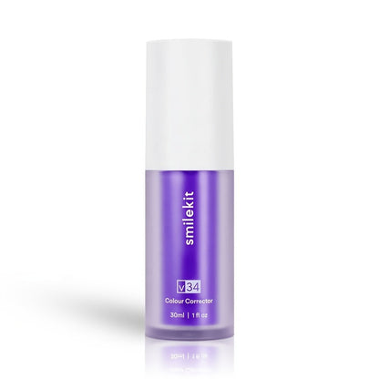 Smilekit™ New V34 Series Toothpaste Purple Color Corrector