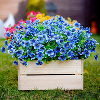 6 Bundles of Blue / 126 flowers