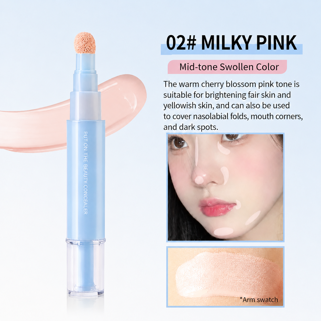 Dual-Effect Concealer & Powder Foundation
