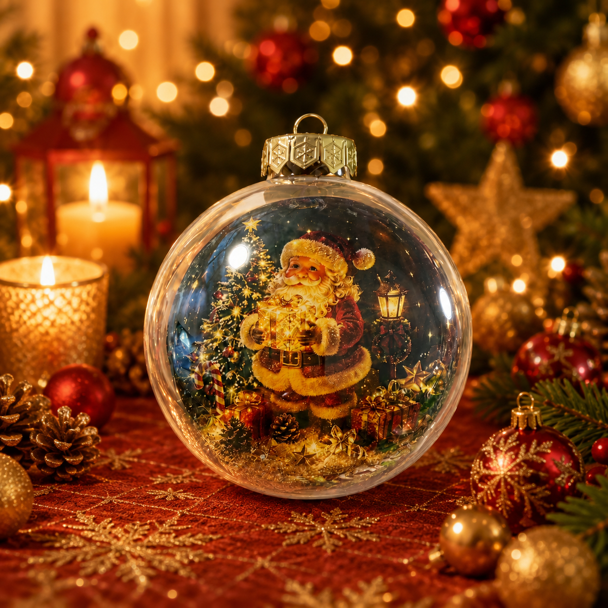 🔥Limited time 50% OFF -✨🎄 Glowing Christmas Story Ornament – Light-Up Mini Holiday Scene(📦Buy 3 Free Shipping)