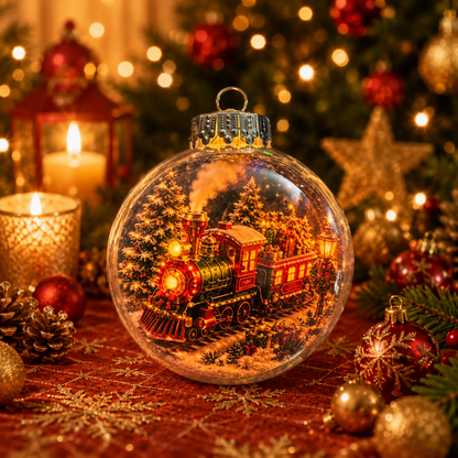 🔥Limited time 50% OFF -✨🎄 Glowing Christmas Story Ornament – Light-Up Mini Holiday Scene(📦Buy 3 Free Shipping)