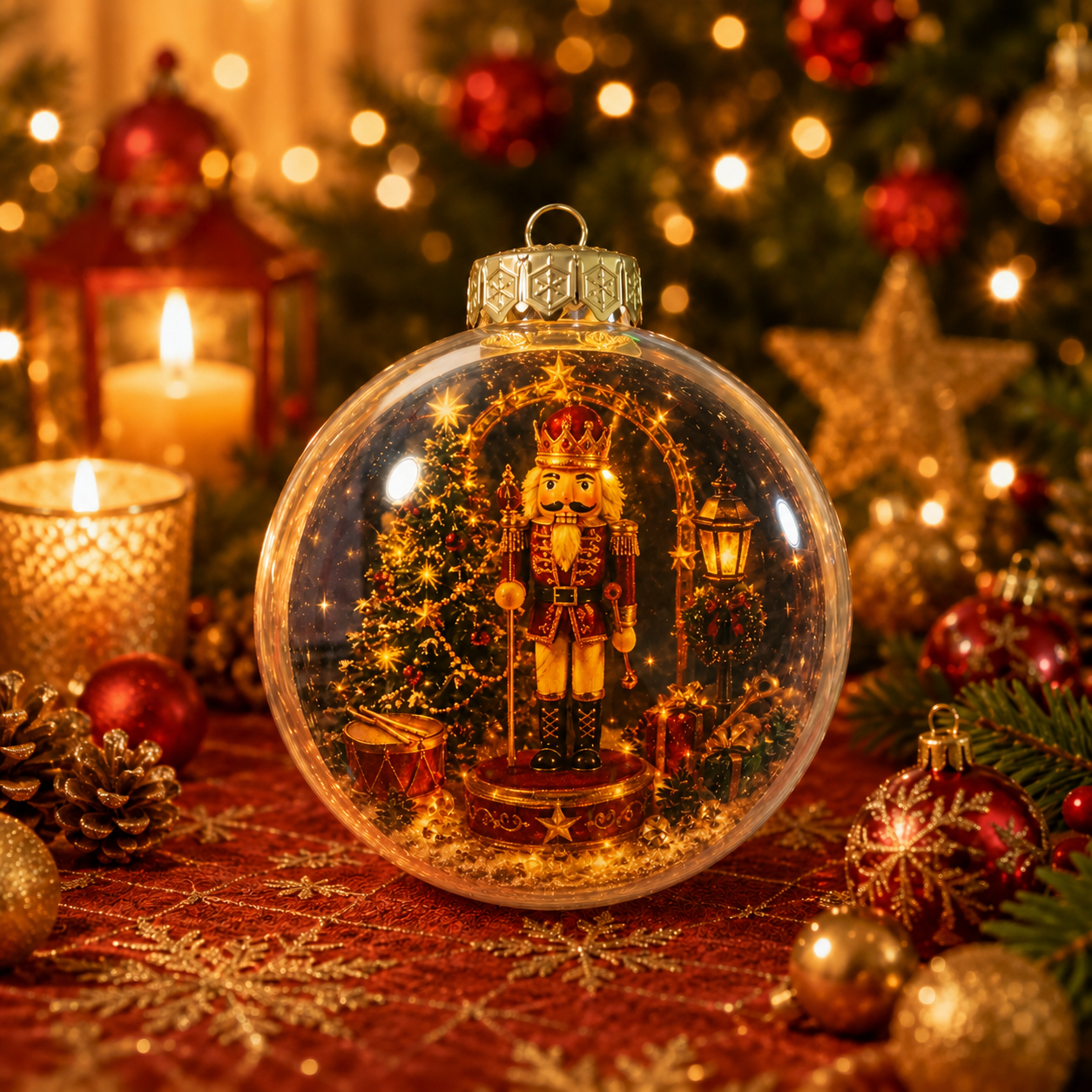 🔥Limited time 50% OFF -✨🎄 Glowing Christmas Story Ornament – Light-Up Mini Holiday Scene(📦Buy 3 Free Shipping)