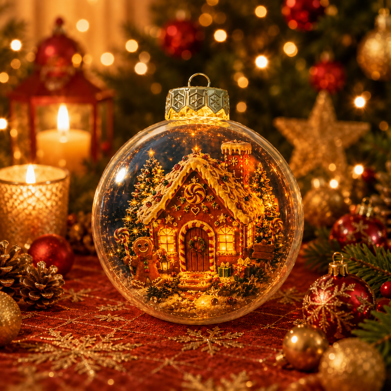🔥Limited time 50% OFF -✨🎄 Glowing Christmas Story Ornament – Light-Up Mini Holiday Scene(📦Buy 3 Free Shipping)