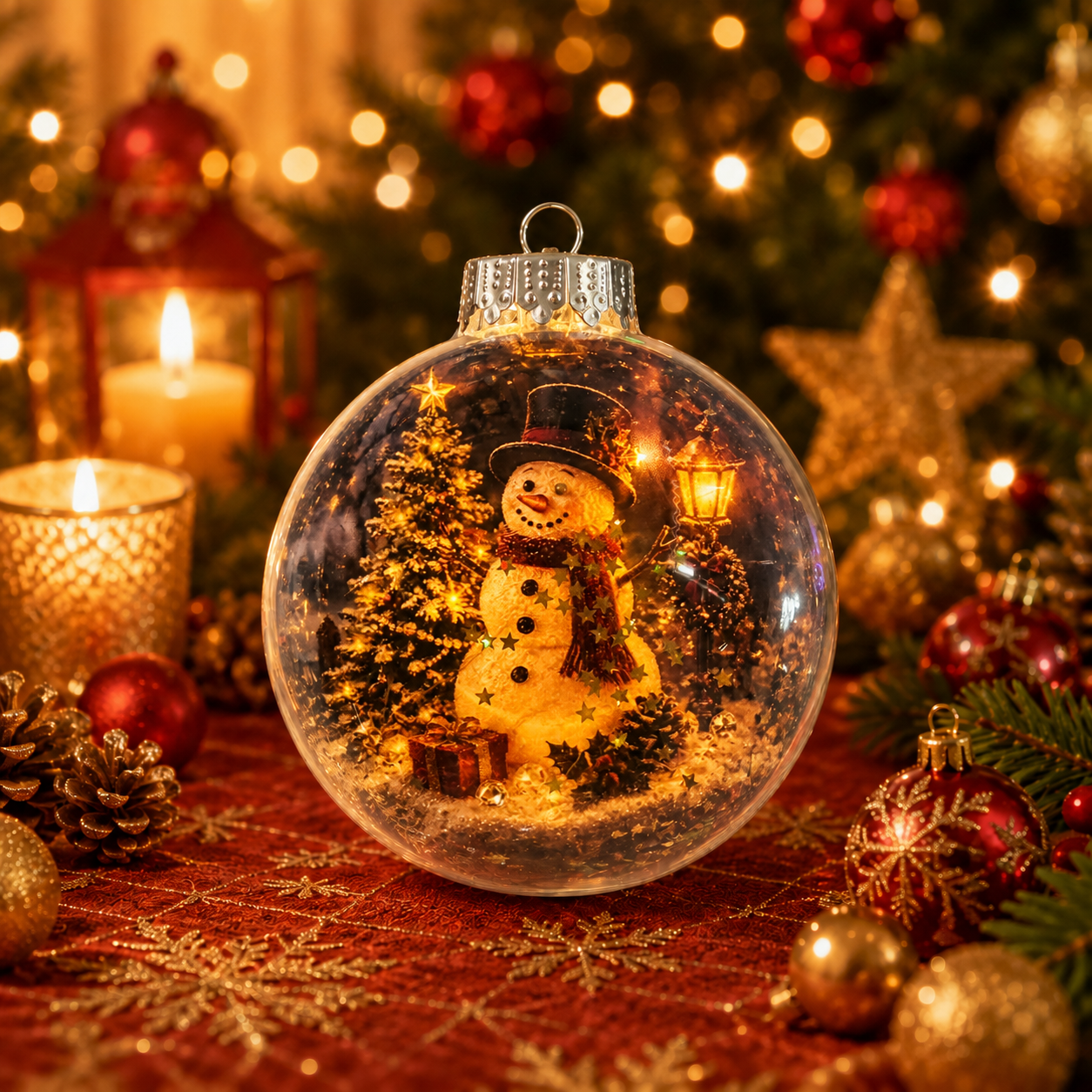 🔥Limited time 50% OFF -✨🎄 Glowing Christmas Story Ornament – Light-Up Mini Holiday Scene(📦Buy 3 Free Shipping)