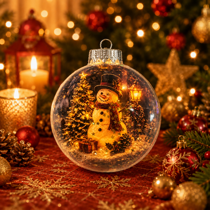 🔥Limited time 50% OFF -✨🎄 Glowing Christmas Story Ornament – Light-Up Mini Holiday Scene(📦Buy 3 Free Shipping)