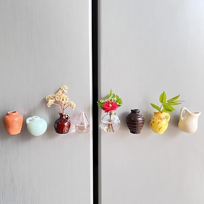 🎁Mini Magnetic Vases – 8 pcs