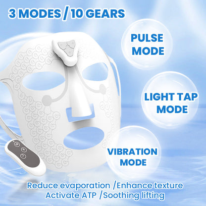 Siluce™ Soft Silicone Microcurrent Facial Mask Device for Firmer Toned Skin