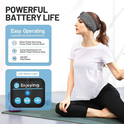 3 in 1 Sleep Headphones  Bluetooth Eye Mask